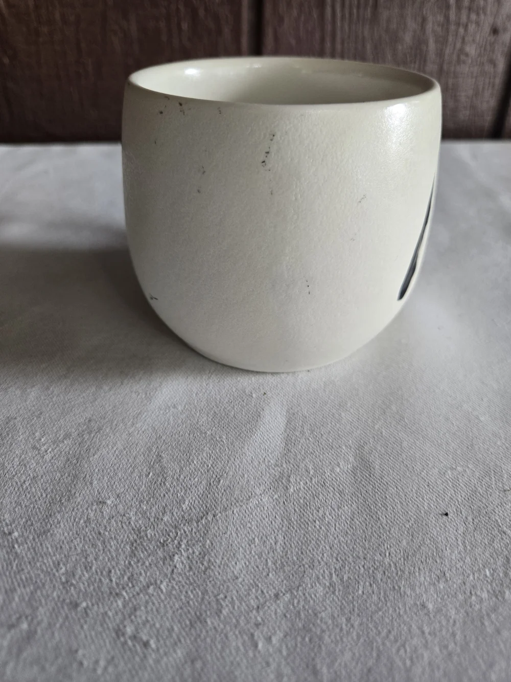 Pottery Barn & Peanuts Snoopy Face Mug